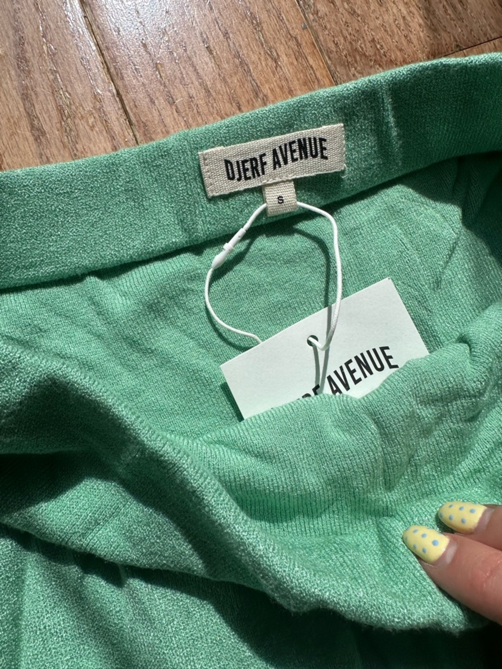 Djerf Avenue Brand New (NWT) Tube Skirt - Mint - Picture 5 of 9